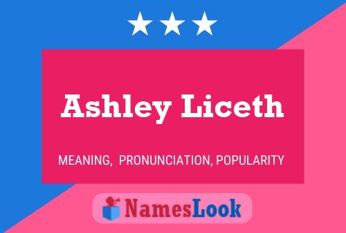 Постер имени Ashley Liceth