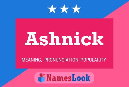 Постер имени Ashnick