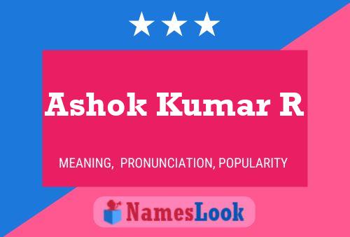 Постер имени Ashok Kumar R