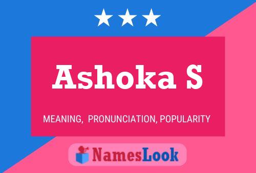 Постер имени Ashoka S