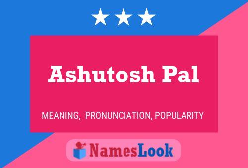 Постер имени Ashutosh Pal