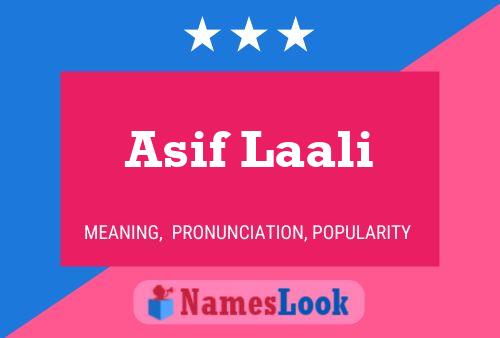 Постер имени Asif Laali