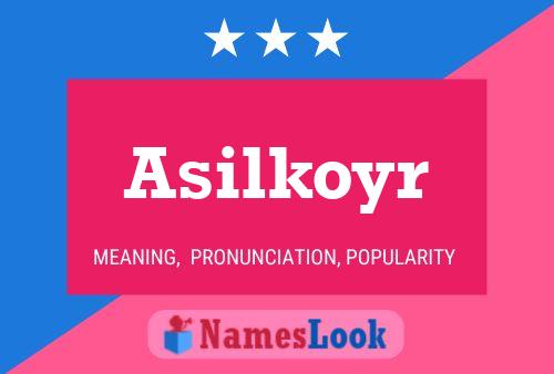 Постер имени Asilkoyr