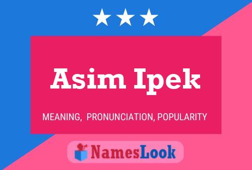 Постер имени Asim Ipek