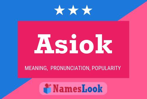 Постер имени Asiok