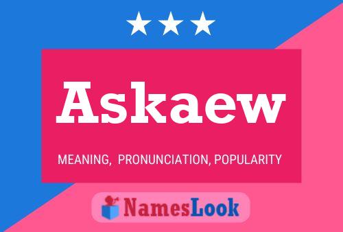 Постер имени Askaew