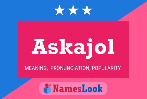 Постер имени Askajol