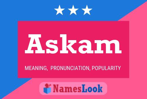 Постер имени Askam