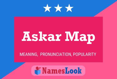 Постер имени Askar Map