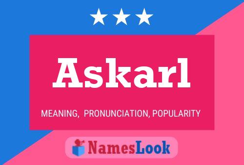 Постер имени Askarl