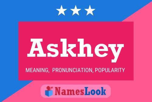 Постер имени Askhey