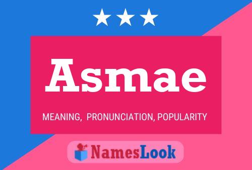 Постер имени Asmae