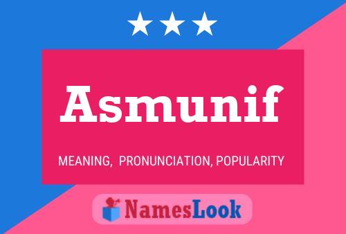 Постер имени Asmunif