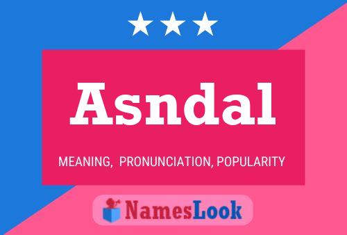 Постер имени Asndal