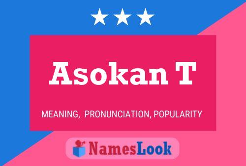 Постер имени Asokan T