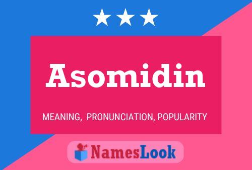 Постер имени Asomidin