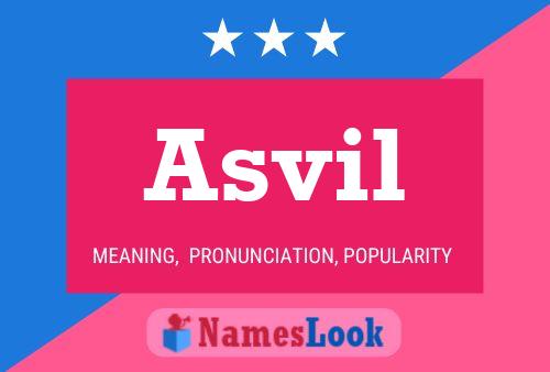 Постер имени Asvil