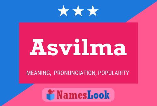 Постер имени Asvilma