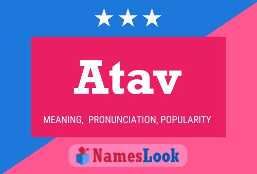 Постер имени Atav