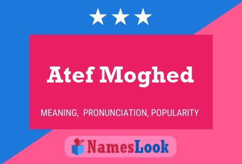 Постер имени Atef Moghed