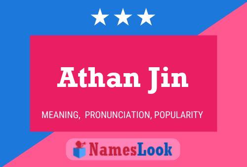 Постер имени Athan Jin