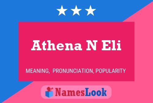 Постер имени Athena N Eli