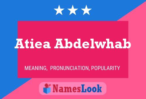 Постер имени Atiea Abdelwhab