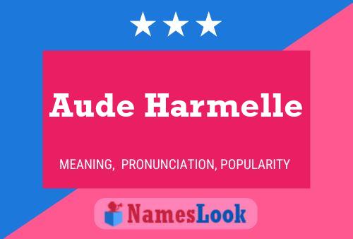 Постер имени Aude Harmelle