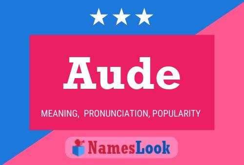 Постер имени Aude