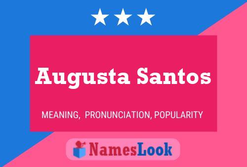 Постер имени Augusta Santos