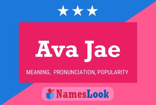 Постер имени Ava Jae