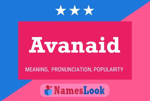 Постер имени Avanaid