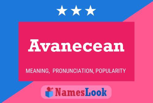 Постер имени Avanecean