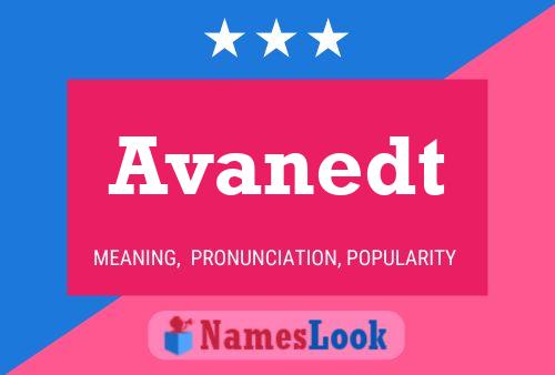 Постер имени Avanedt