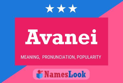 Постер имени Avanei