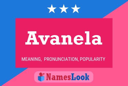 Постер имени Avanela