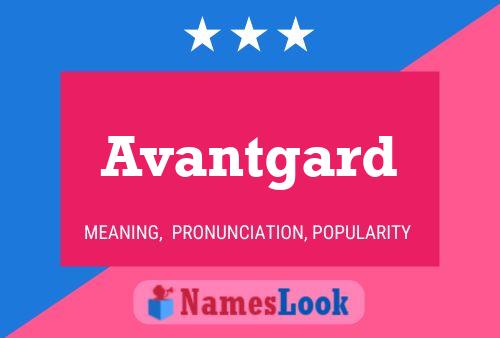 Постер имени Avantgard