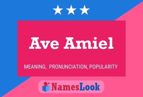 Постер имени Ave Amiel