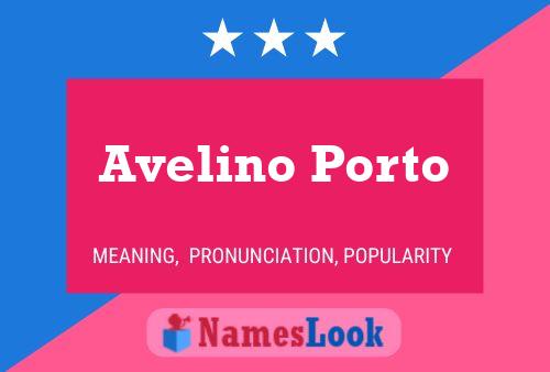 Постер имени Avelino Porto