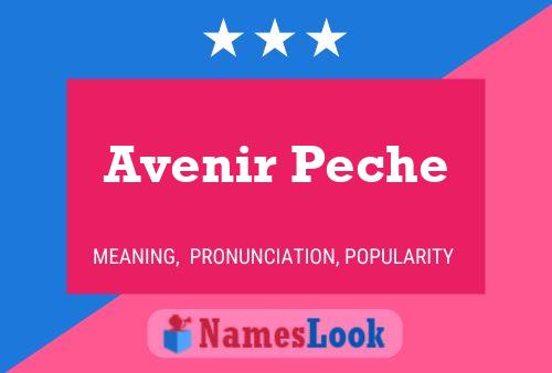 Постер имени Avenir Peche