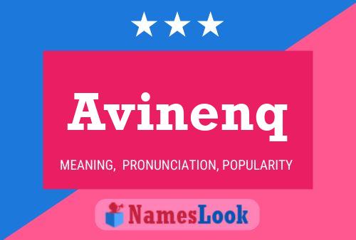 Постер имени Avinenq