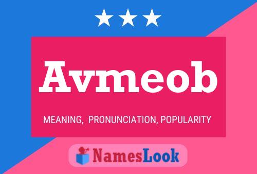 Постер имени Avmeob