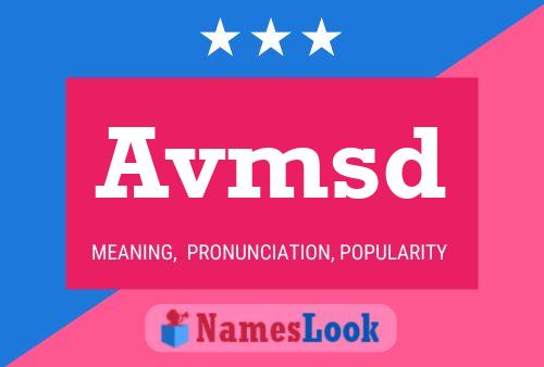 Постер имени Avmsd