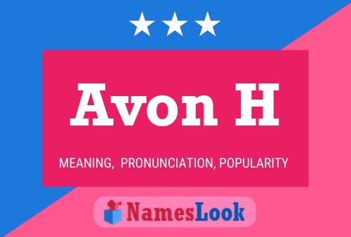 Постер имени Avon H