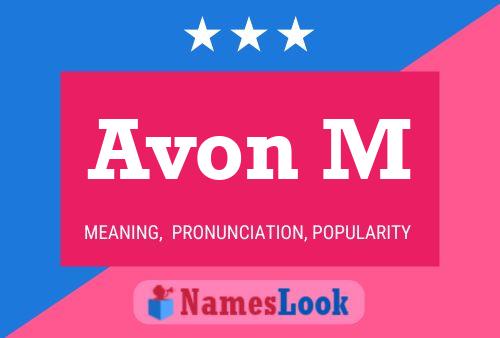 Постер имени Avon M