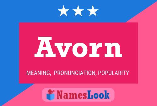 Постер имени Avorn