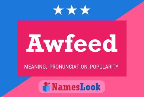 Постер имени Awfeed