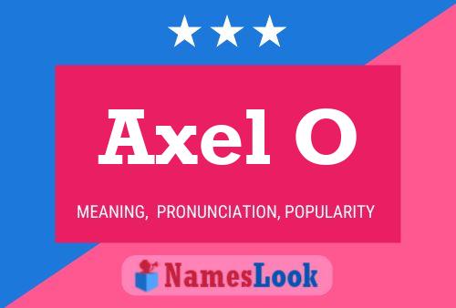 Постер имени Axel O