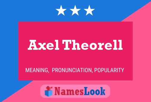 Постер имени Axel Theorell