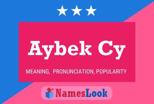 Постер имени Aybek Cy